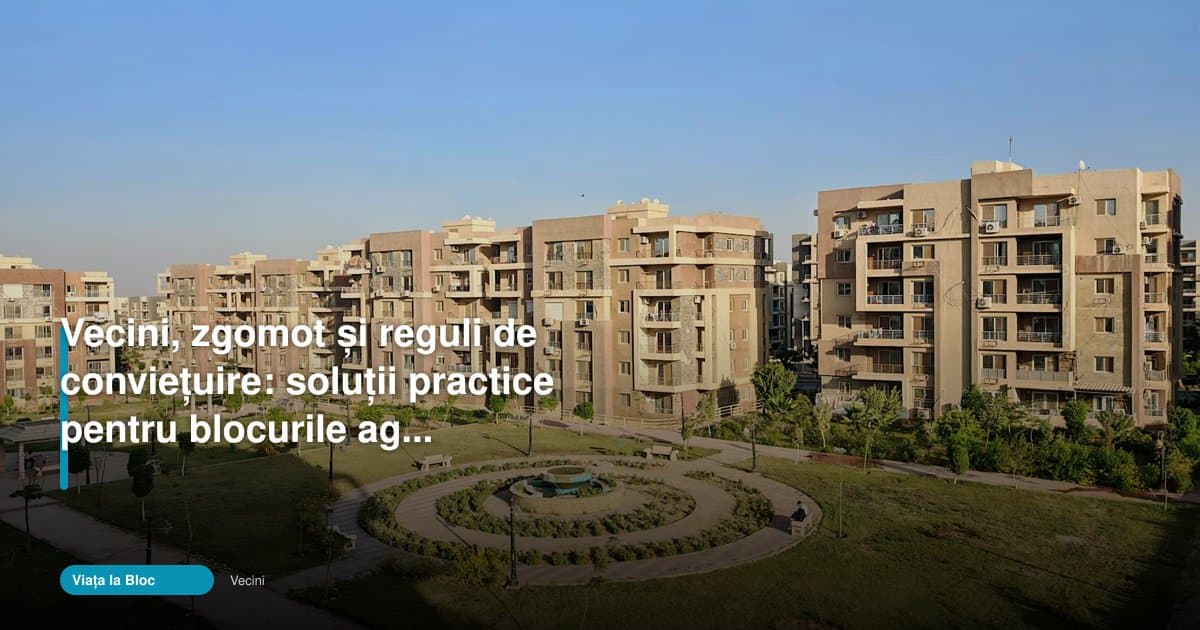 Conflicte intre vecini la bloc: reguli și soluții practice